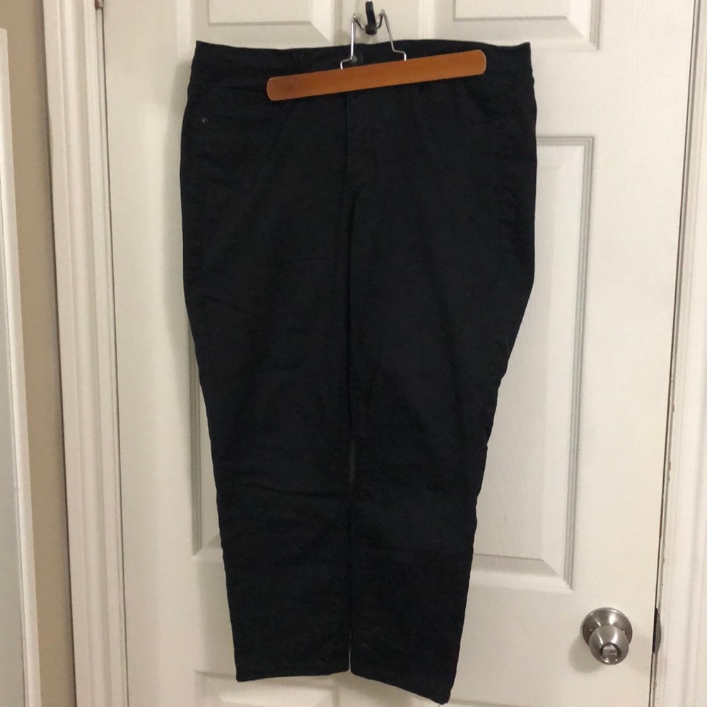 Design Lab black straight leg jeans